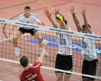 Volleyball 1. Bundesliga   Saison 2010/2011 ENBW TV Rottenburg -  VfB Friedrichshafen
