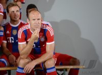 Fussball 1. Bundesliga 2014/2015: Fototermin beim FC Bayern Muenchen