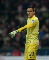 Fussball, 1. Bundesliga  Saison 2013/2014: SV Werder Bremen - FC Bayern Muenchen