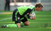 Fussball 1. Bundesliga, Saison 2011/2012:  Torwart Hans Joerg Butt (FC Bayern Muenchen)