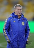 Fussball Trainer Oleg Blochin (Ukraine)