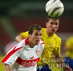 FUSSBALL UEFA Cup VfB Stuttgart - FK Ventspils  Spielszene
