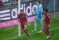 FUSSBALL  1. BUNDESLIGA  Saison 2012/2013: JUBEL FC Bayern Muenchen