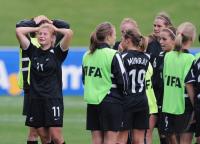 Fussball Frauen FIFA U 17  WM  2008  Neuseeland - Daenmark