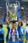 Fussball CHL Finale: Monaco - Porto, Jubel mit Pokal