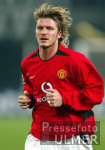Fussball UCL: MANU, BECKHAM laufend