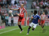 Fussball 1. Bundesliga 10/11 : FC Bayern Muenchen - FC Schalke 04