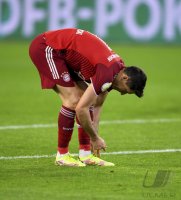 Fussball DFB Pokal 2. Runde 21/22: 1. FC Kaiserslautern - Borussia Moenchengladbach