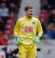 Fussball  1. Bundesliga  13/14: Torwart Thomas Kraft (Hertha)