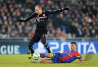 Fussball CHL  Saison 2011/2012:  FC Basel - FC Bayern Muenchen