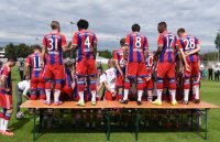 Fussball 1. Bundesliga 2014/2015: Fototermin beim FC Bayern Muenchen