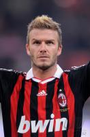 Fussball  SERIE A SAISON 2009/2010;  BECKHAM (AC Mailand )