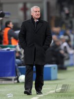 Fussball Champions League  Saison 2011/2012: Trainer Didier Deschamps (Olympique Marseille)