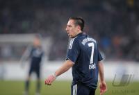 Fussball 1. BUNDESLIGA  RIBERY (Bayern Muenchen)