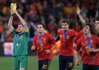 FUSSBALL WM 2010  FINALE:  Holland - Spanien