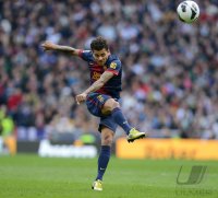 FUSSBALL Primera Division 2012/2013: Daniel Alves (Barca)