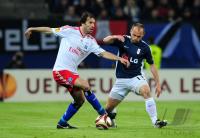 FUSSBALL, EUROPA LEAGUE: Hamburger SV - FC Fulham