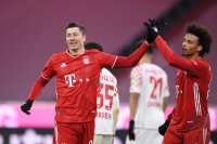 Fussball 1. Bundesliga Saison 20/21: FC Bayern Muenchen - 1.FSV Mainz 05