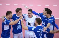 Volleyball  1. Bundesliga  14/15:  TV Rottenburg - VfB Friedrichshafen