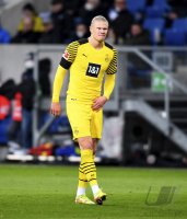 Fussball 1. Bundesliga Saison 21/22: TSG 1899 Hoffenheim - Borussia Dortmund