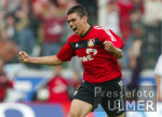 Fussball Bundesliga: Leverkusen - Bayern, Jubel