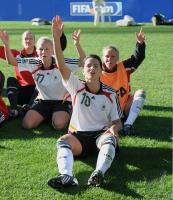 Fussball Frauen FIFA U 17  WM  2008   Deutschland - Kanada