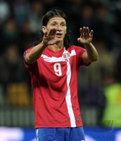 Fussball International EM Qualifikation: Slowenien - Serbien