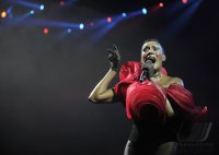 FUSSBALL INTERNATIONAL:   61. FIFA  Kongress in Zuerich 2011 Saengerin Grace Jones