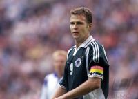 Spielszene WM Quali Deutschland - Finnland /Bierhoff