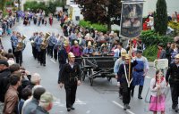 Kreismusikfest 2011:   200 Jahre Musikverein Hailfingen. Gro&Acirc;&sect;er Festumzug