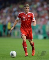 Fussball Saison 2013/2014: DFB Pokal 1. Runde: Bastian Schweinsteiger (FC Bayern Muenchen)