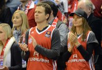 Basketball 1. Bundesliga 2012/2013:  Oliver Bierhoff mit Frau Clara