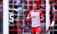 Fussball 1. Bundesliga 23/24: FC Bayern Muenchen - Eintracht Frankfurt