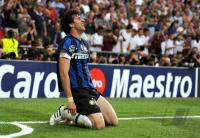 Fussball Champions League Finale: Diego Milito  (Inter)