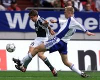 Spielszene WM Quali Deutschland - Finnland