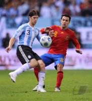 Fussball Nationalmannschaft : Spanien - Argentinien