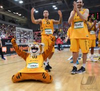 Basketball 1. Bundesliga 16/17 Hauptrunde: Walter Tigers Tuebingen - Rasta Vechta