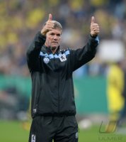 Fussball DFB Pokal 2. Runde 13/14 : Trainer Friedhelm Funkel (1860 Muenchen)