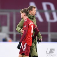 Fussball 1. Bundesliga Saison 21/22: FC Bayern Muenchen - Borussia Moenchengladbach