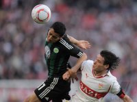 Fussball 1. Bundesliga : VfB Stuttgart - VfL Wolfsburg