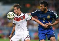 FUSSBALL WM 2014, FINALE: Deutschland - Argentinien