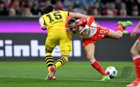 Fussball 1. Bundesliga 23/24: FC Bayern Muenchen - Borussia Dortmund