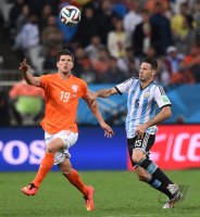 FUSSBALL WM 2014, HALBFINALE: Niederlande - Argentinien