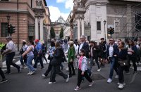 Vatikan / Rom: Trauer nach dem Tod von Papst Franziskus I.
