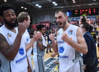 Basketball 1. Bundesliga 17/18 Hauptrunde: Walter Tigers Tuebingen - Mitteldeutscher Basketball Club