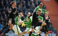 Fussball, 1. Bundesliga  Saison 2014/2015: SV Werder Bremen - FSV Mainz 05