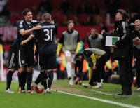 FUSSBALL  International CHL 09/10 :  ManU - FC Bayern  Muenchen