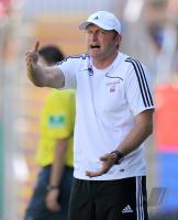 Fussball DFB Pokal:  Trainer Ralph Hasenhuettl  (Unterhaching)