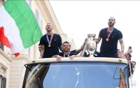 Fussball EURO 2021 Finale, Europameister Italien feiert in Rom den Titel