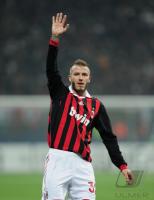 FUSSBALL  International CHL 09/10 : BECKHAM (AC Mailand)